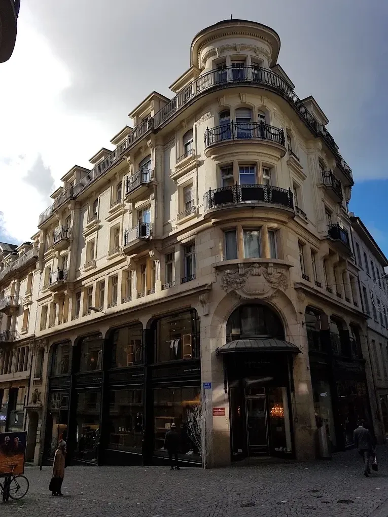 Immeuble de la rue de Bourg à Lausanne où se trouvait la boutique Drake Store